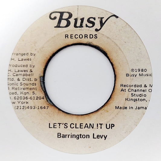 Barrington Levy - Lets Clean It Up