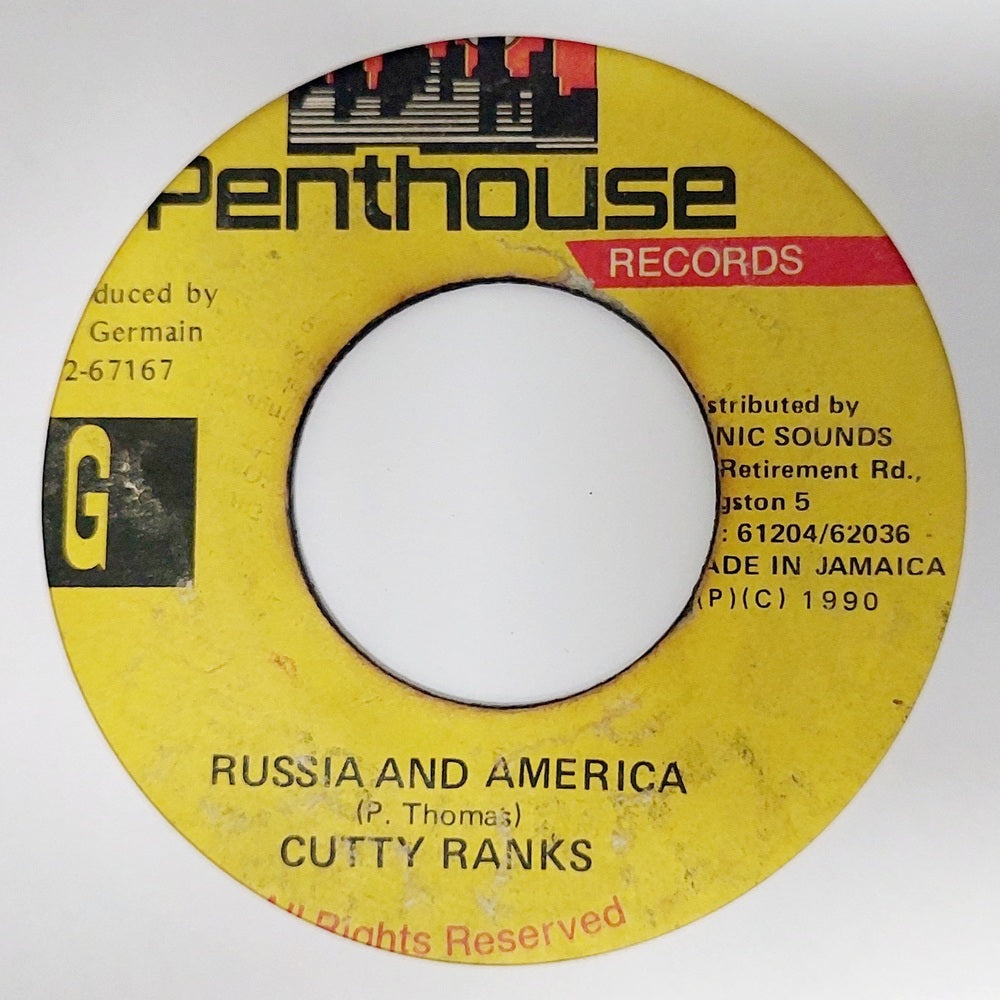Cutty Ranks Sticker Cutty Ranks - Russia And America – 45tradition