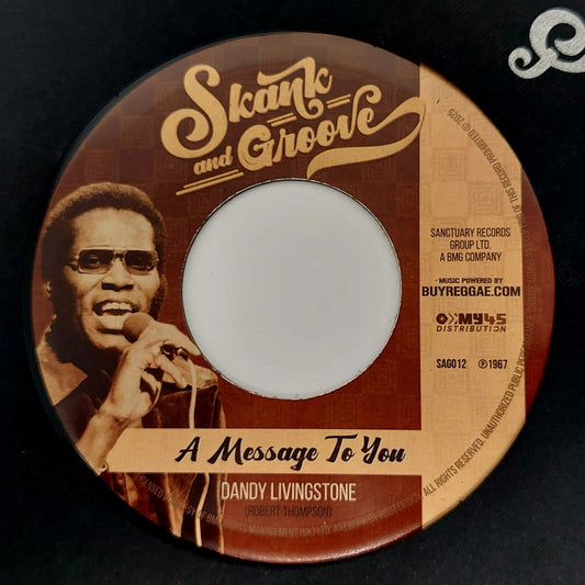 Dandy Livingstone - A Message To You / Trouble In The Town