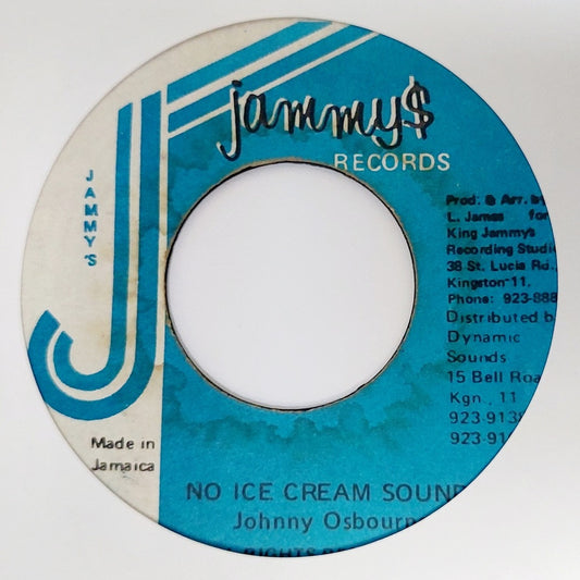 Johnny Osbourne & Admiral Bailey ‎- No Ice Cream Sound
