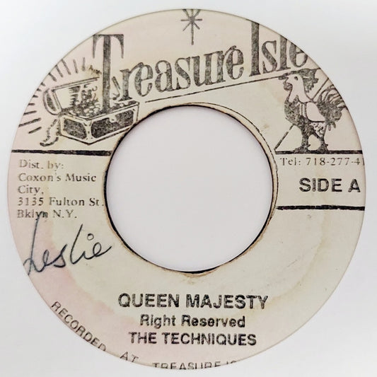The Techniques / Tommy McCook & The Supersonics - Queen Majesty / Mabrook Wailing
