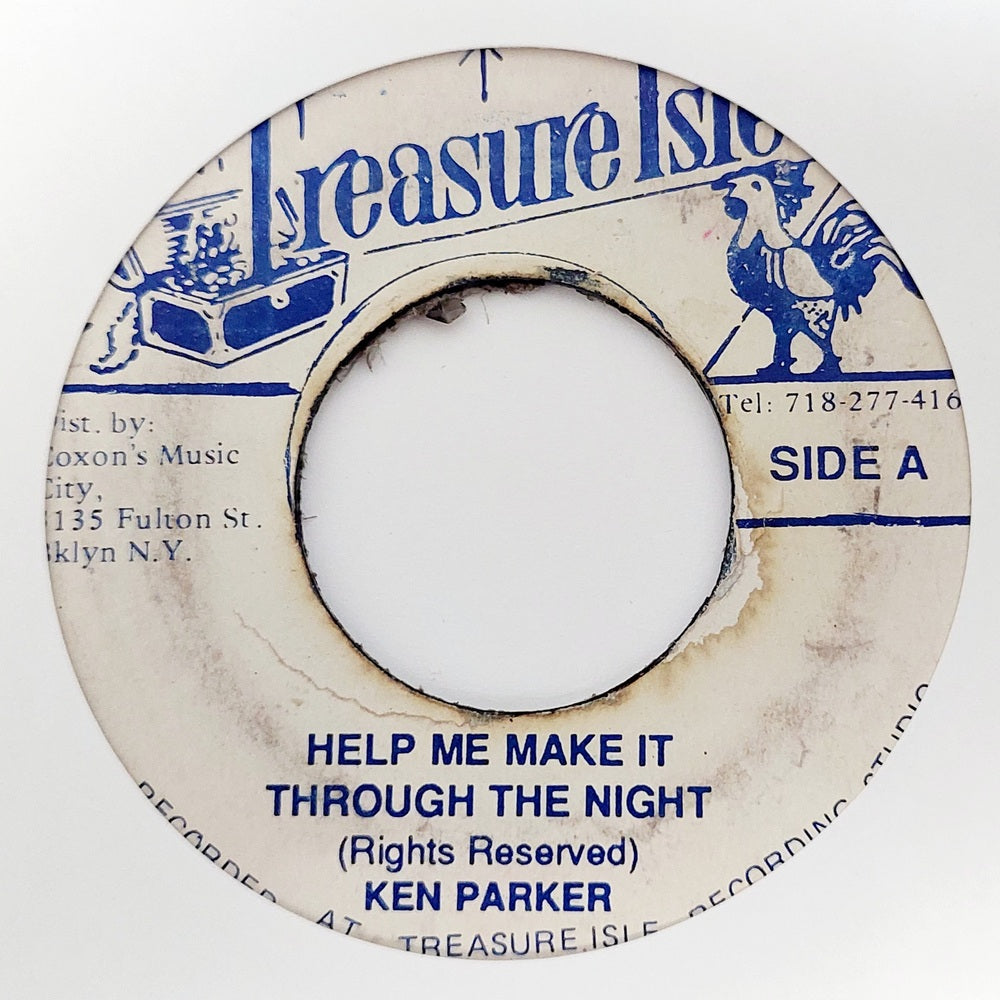 Ken Parker / The Blues Busters - Help Me Make It Through The Night / Tell Me Why