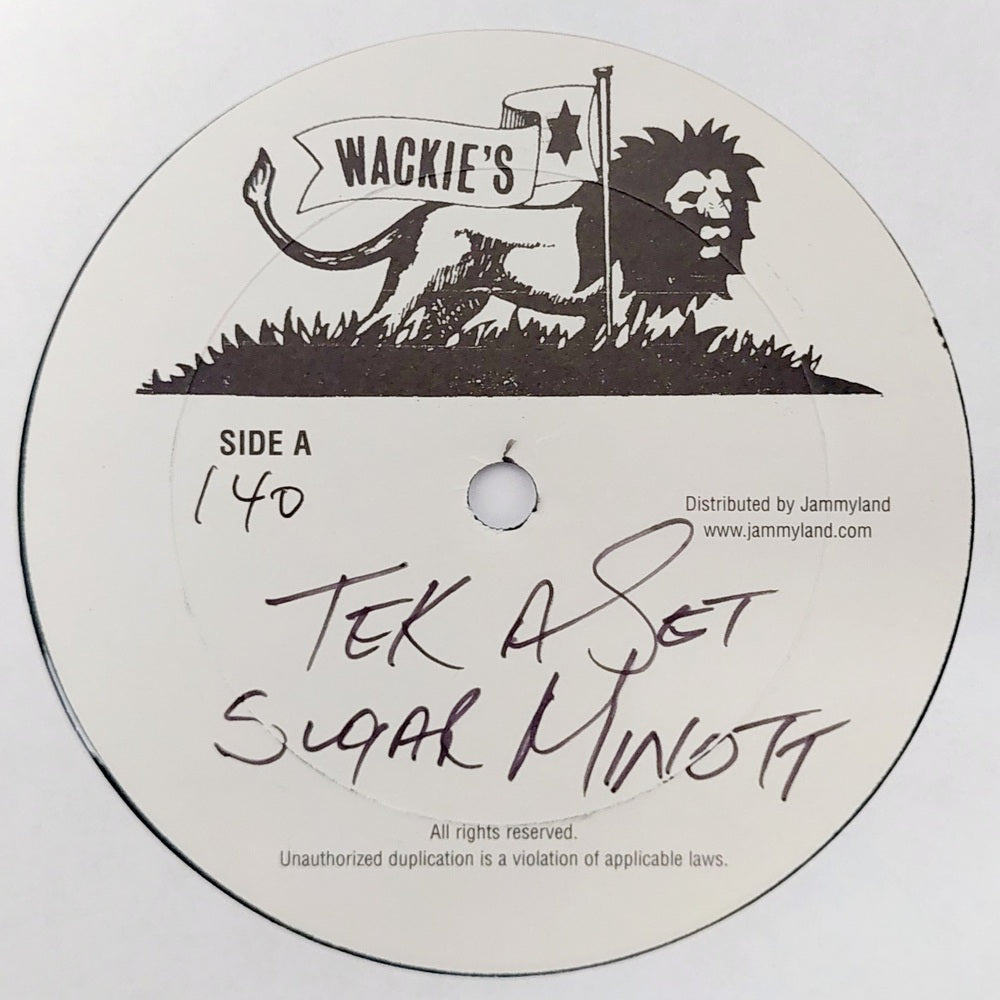 Sugar Minott - Tek A Set / No Way