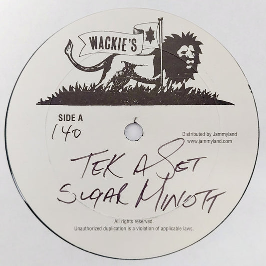 Sugar Minott - Tek A Set / No Way