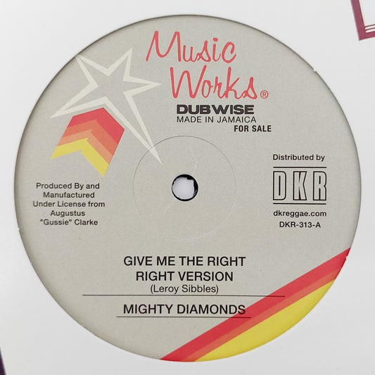Mighty Diamonds - Give Me The Right / Dubplate Mix