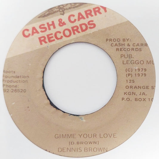 Dennis Brown - Gimme Your Love