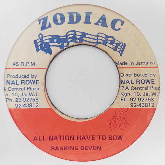 Ranking Devon - All Nation Have To Bow