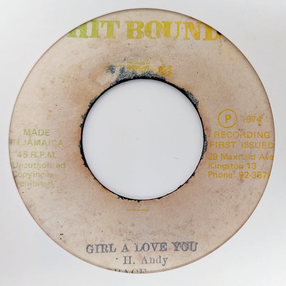 Horace Andy - Girl A Love You