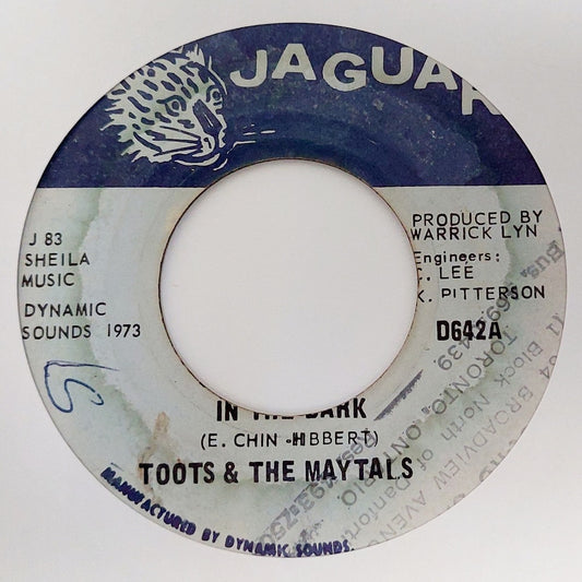 Toots & The Maytals - In The Dark / Sailing On