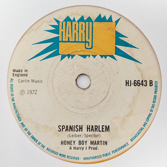 Honey Boy Martin - Have You Ever Seen The Rain / Spanish Harlem