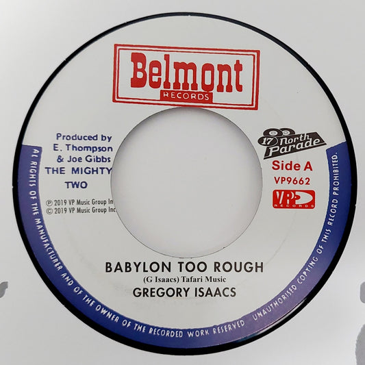 Gregory Isaacs - Babylon Too Rough / I Stand Accused