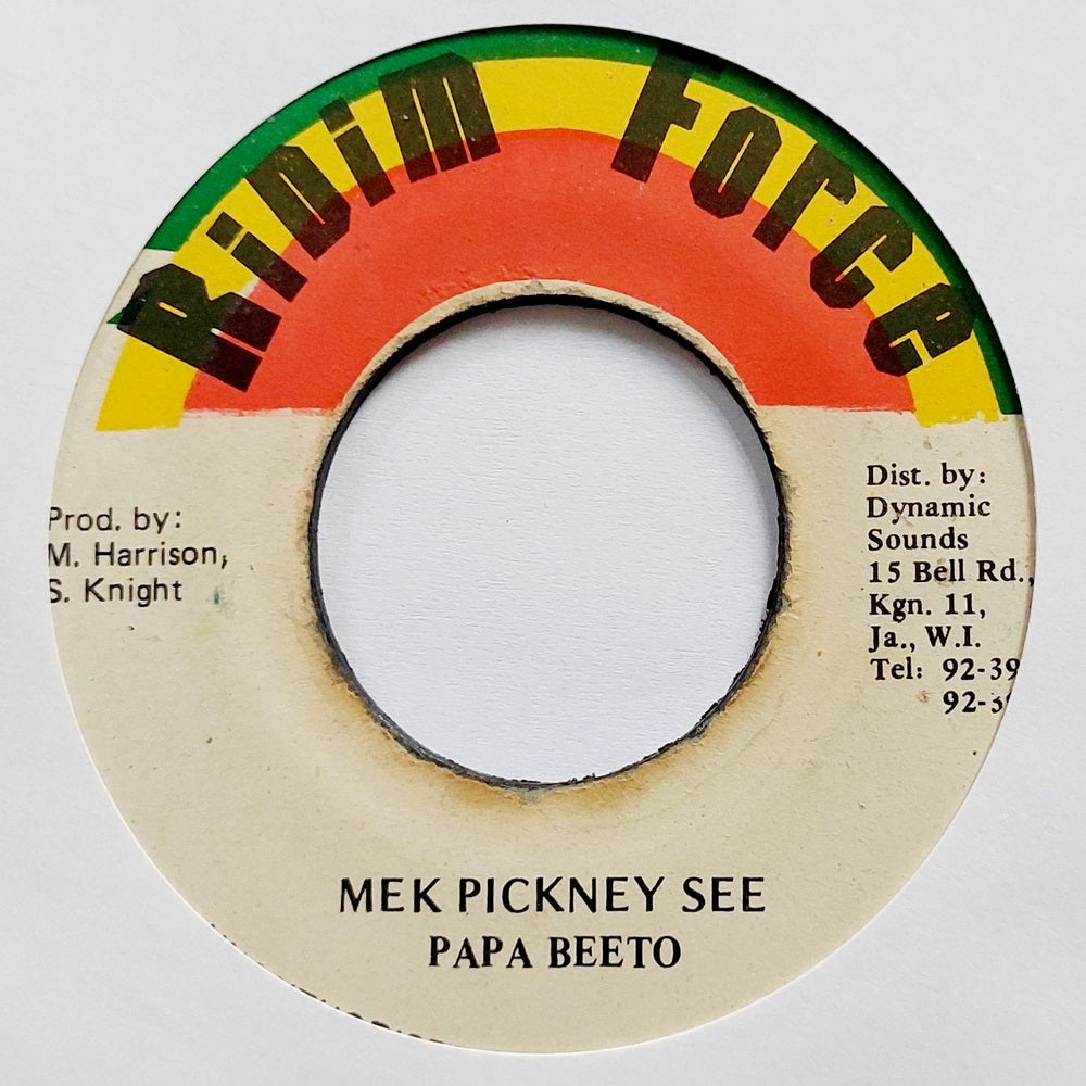 Papa Beeto - Mek Pickney See