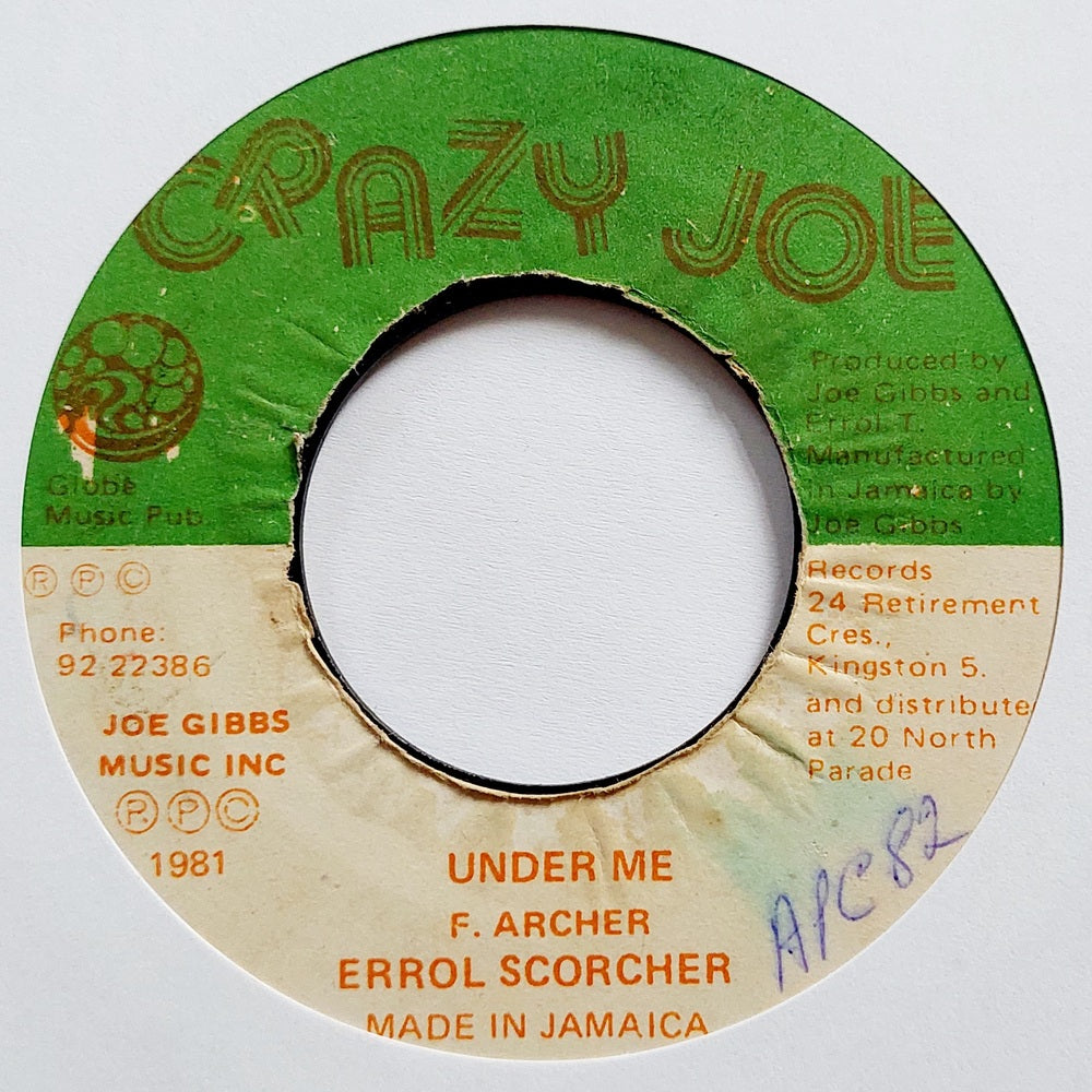 Errol Scorcher - Under Me