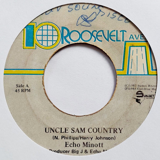 Echo Minott - Uncle Sam Country