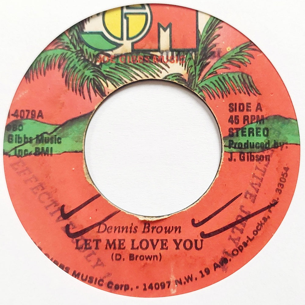 Dennis Brown ‎- Let Me Love You / All Night Long