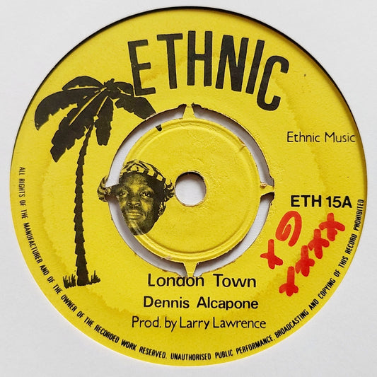 Dennis Alcapone / Larry's Allstars - London Town / Shabby Attack