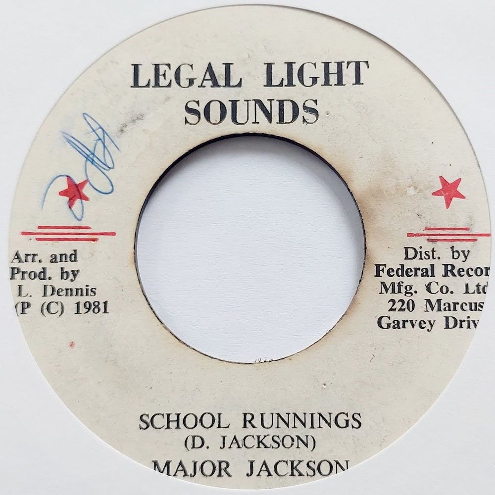 Major Jackson ‎- School Runnings