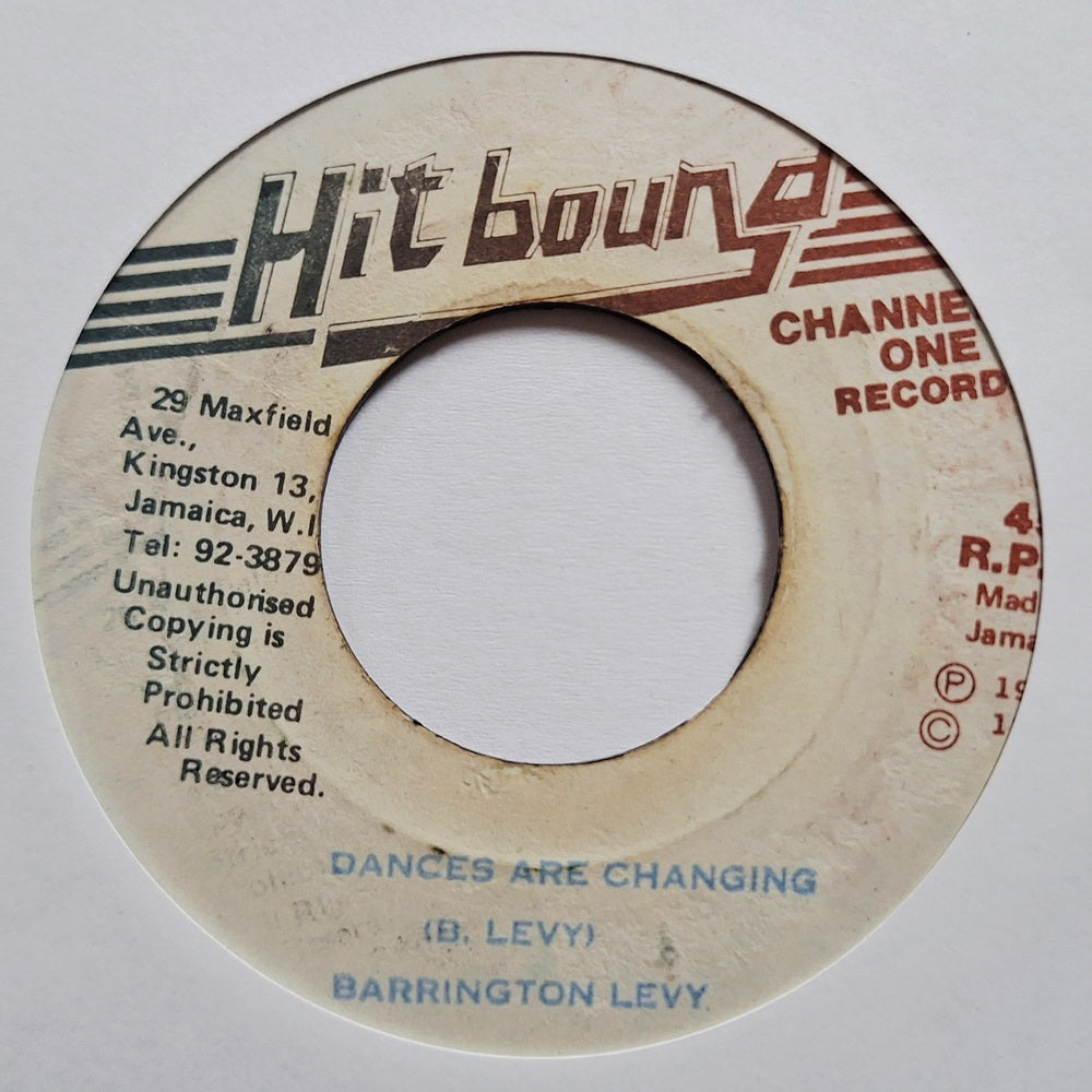Barrington Levy - Dances Are Changing
