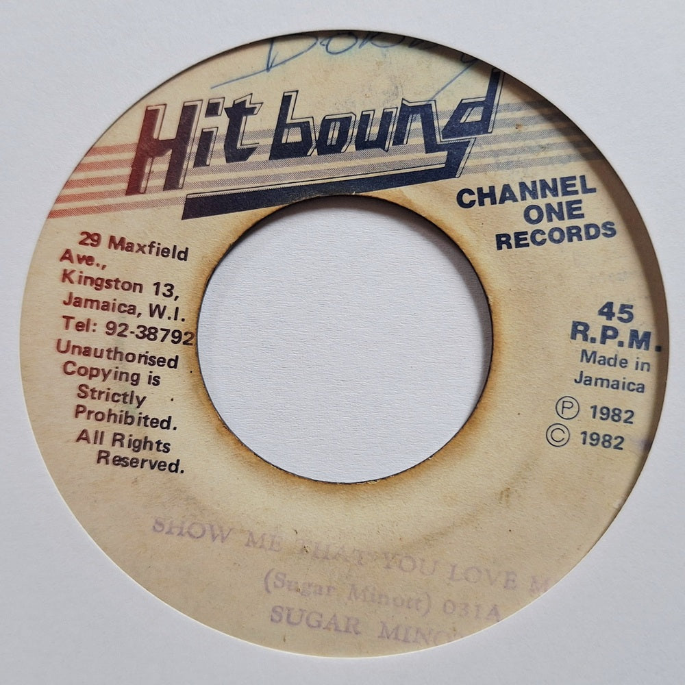 Sugar Minott - Show Me That You Love Me Girl