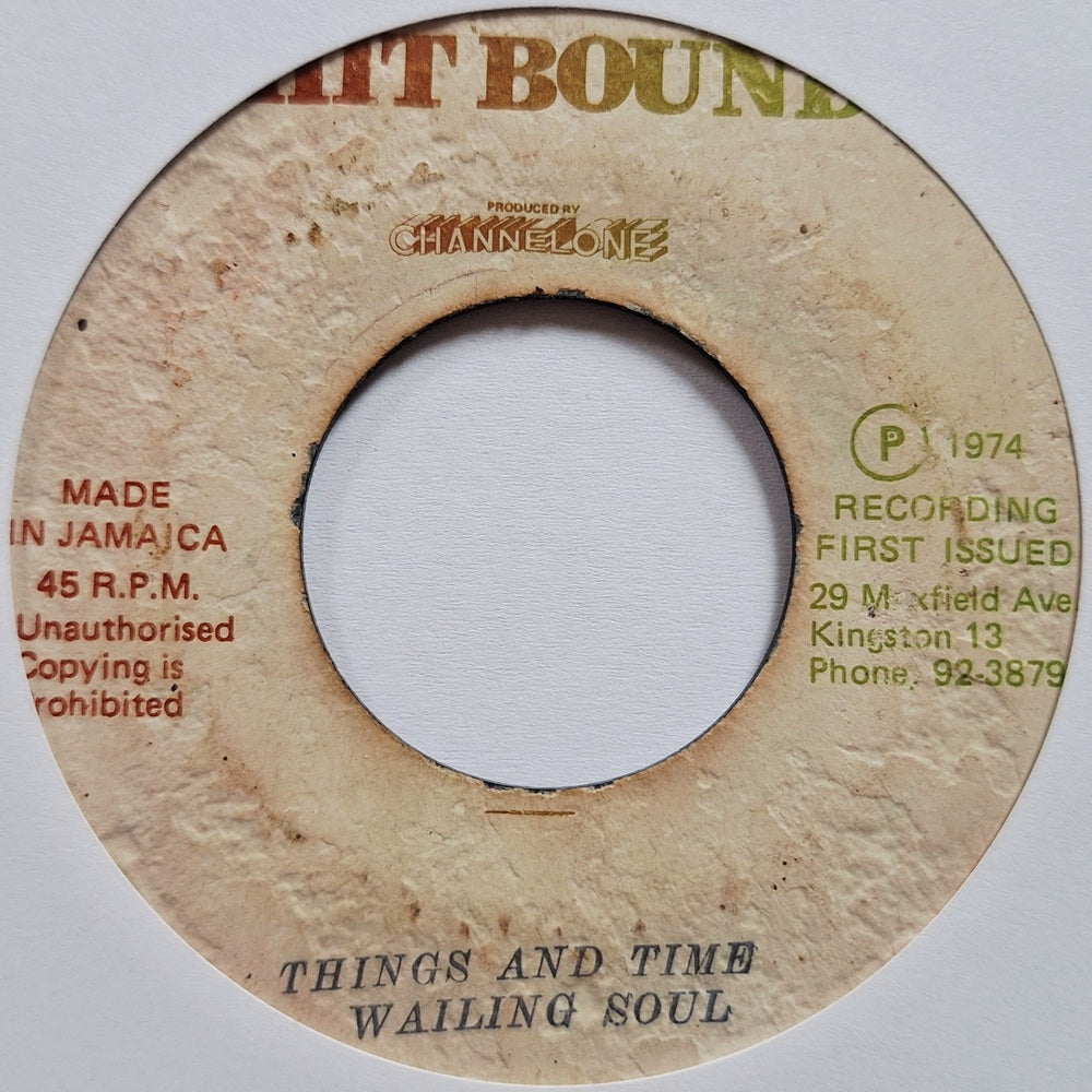 Wailing Soul - Things And Time