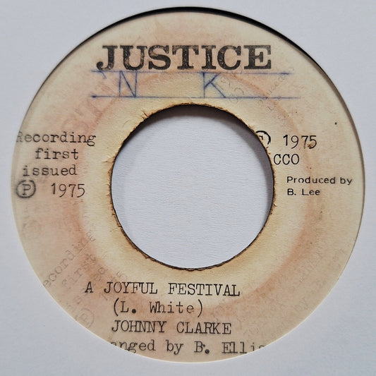 Johnny Clarke - A Joyful Festival