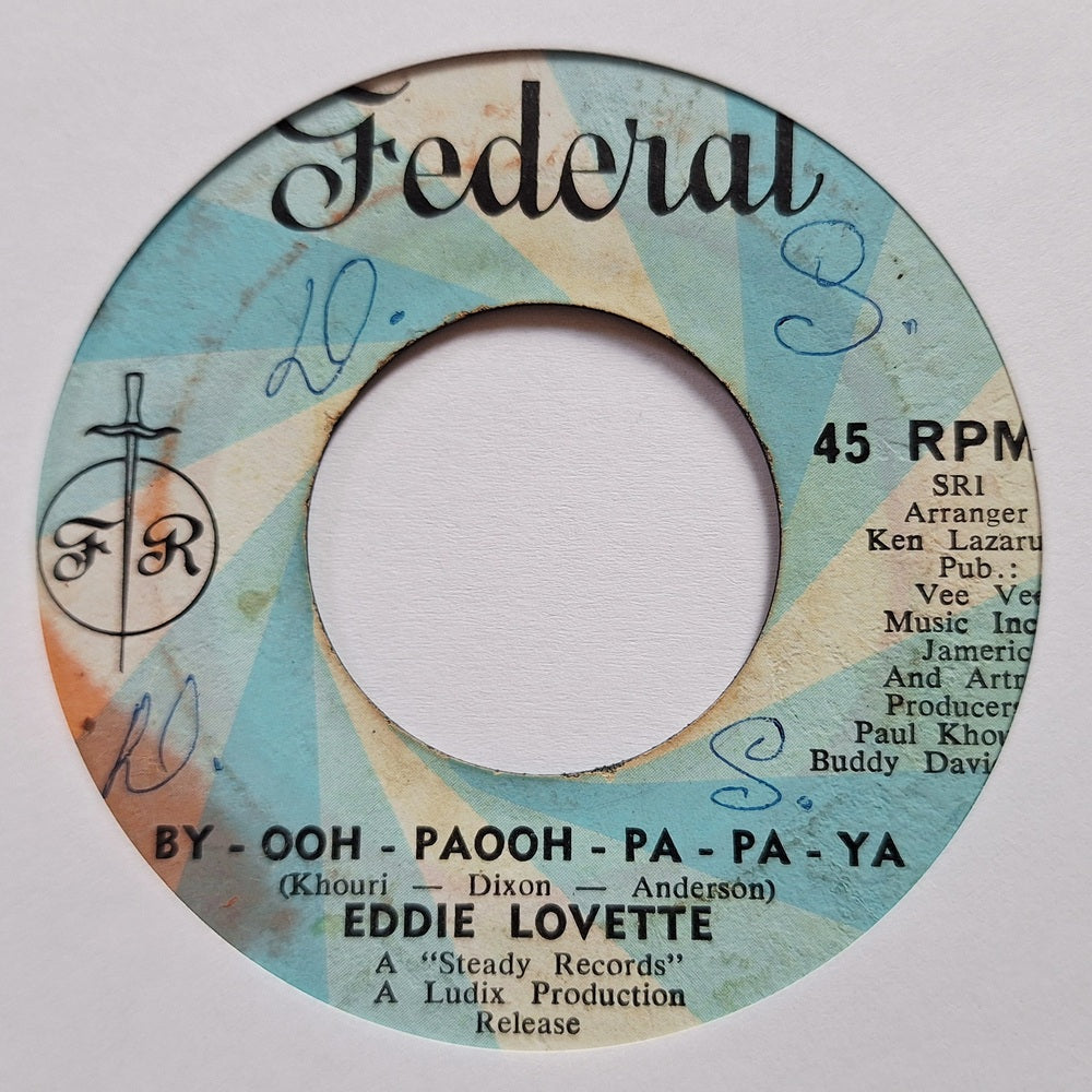 Eddie Lovette - By - Ooh - Paooh - Pa - Pa - Ya