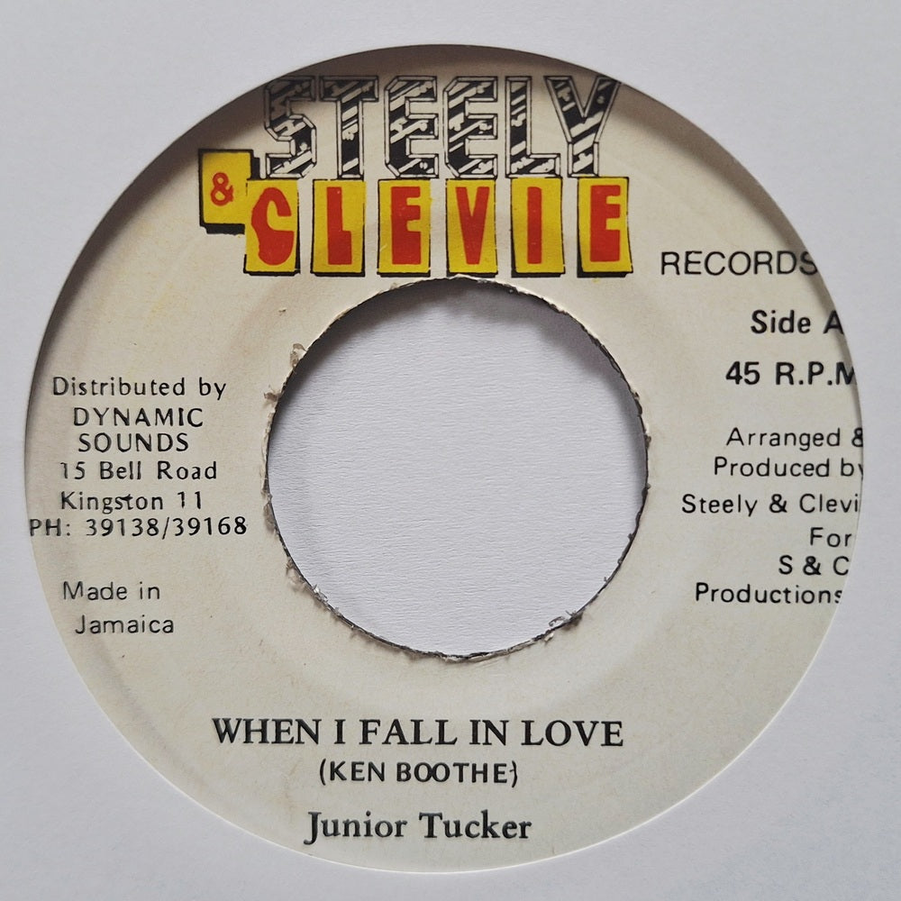 Junior Tucker ‎- When I Fall In Love