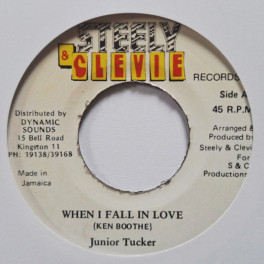 Junior Tucker ‎- When I Fall In Love