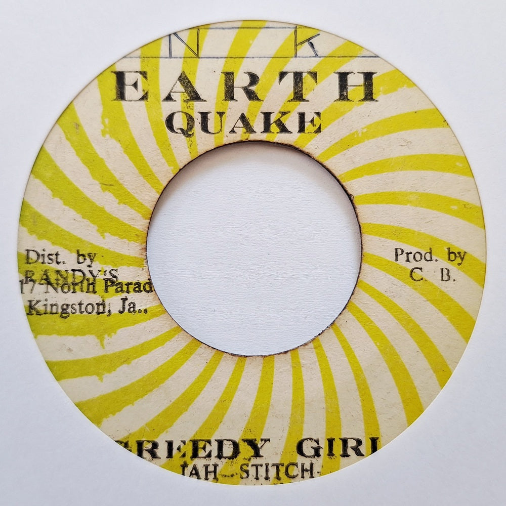 Jah Stitch ‎- Greedy Girl