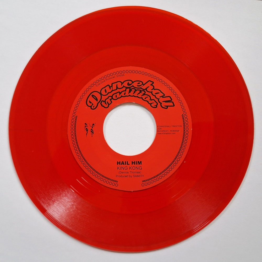 King Kong - Hail Him (RED VINYL - LIMITED EDITION OF 50 COPIES)