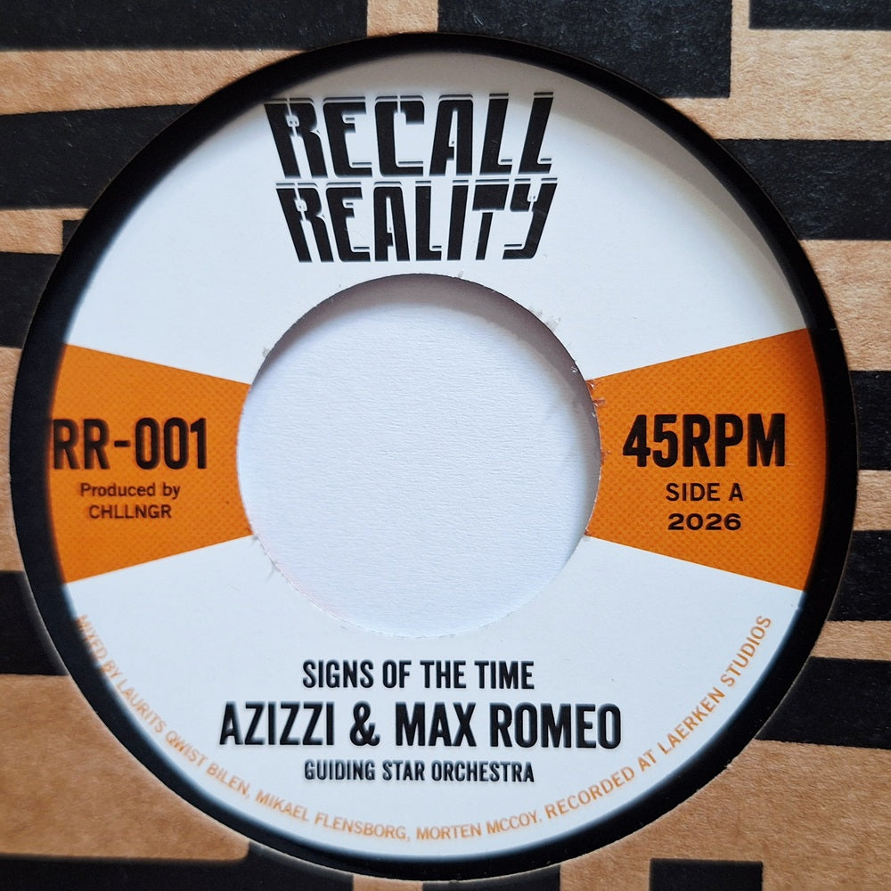Azizzi & Max Romeo - Signs Of The Time / Dub Of The Time