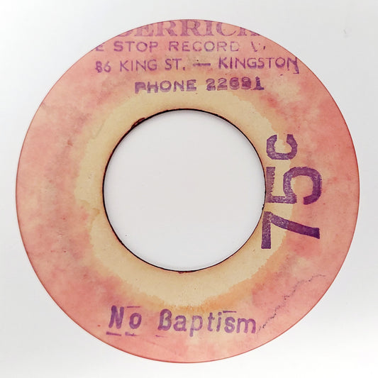 The Ethiopians ‎- No Baptism (Blank)