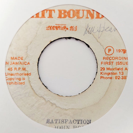 John Holt - Satisfaction