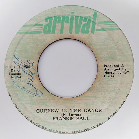 Frankie Paul - Curfew In The Dance