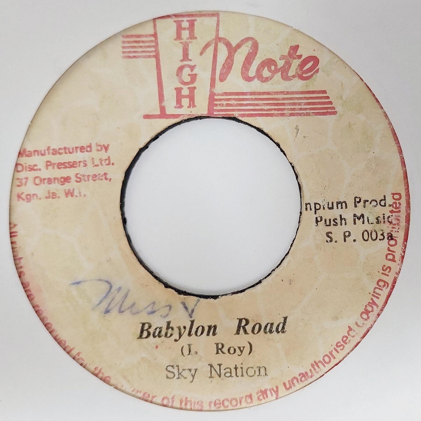 I Roy - Babylon Road