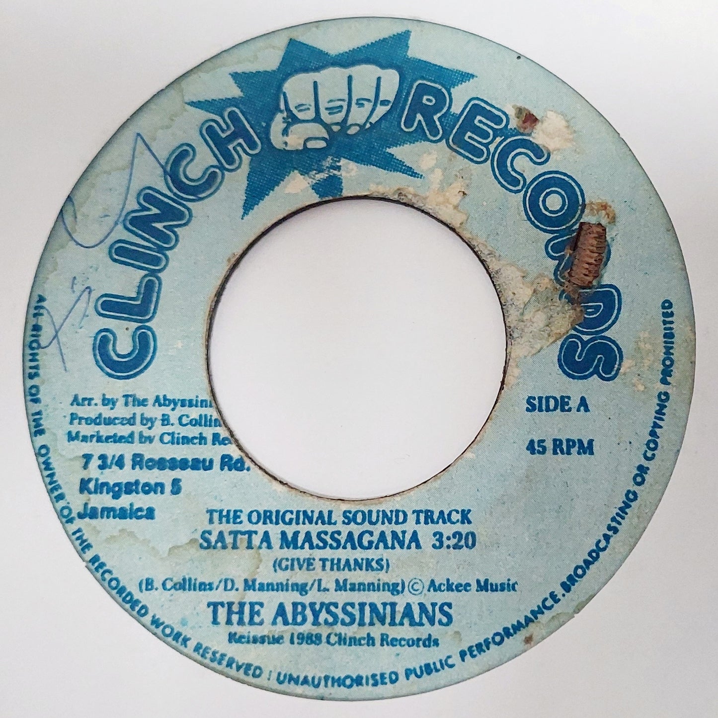 The Abyssinians ‎- Satta Massagana