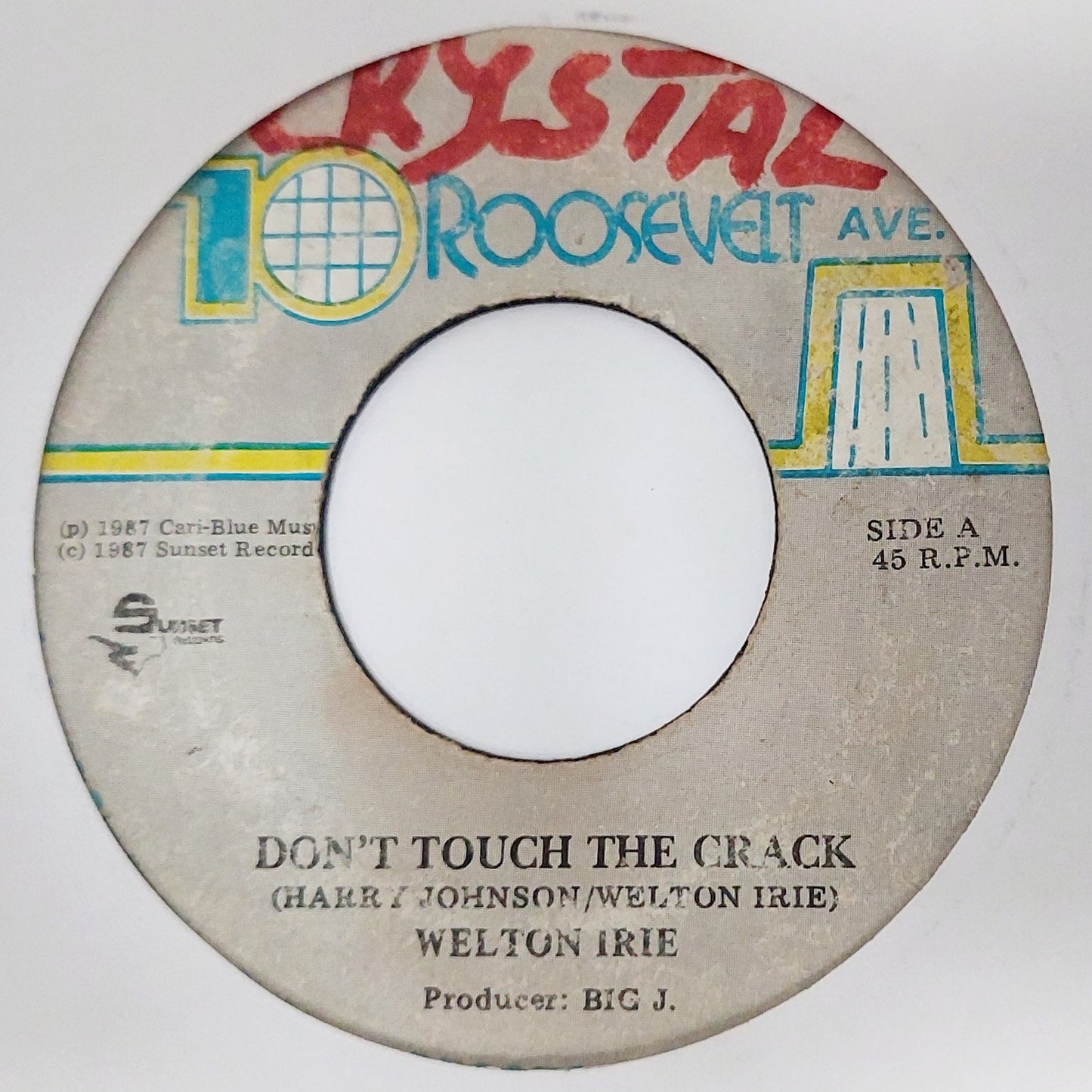 Welton Irie - Don't Touch The Crack