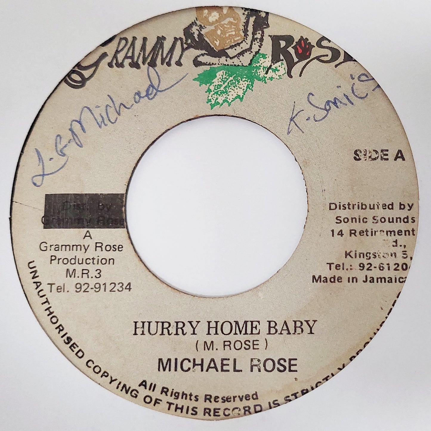 Michael Rose - Hurry Home Baby