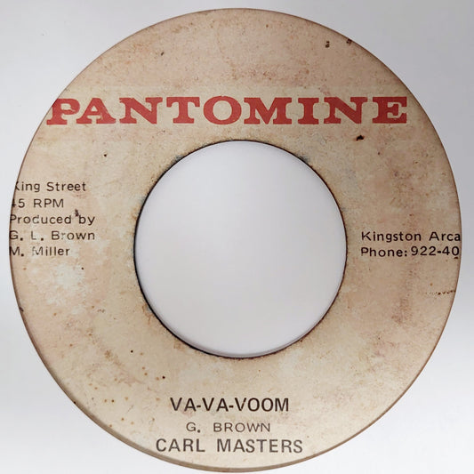 Carl Masters / God Sons - Va-Va-Voom / This A Year Fe Rebels