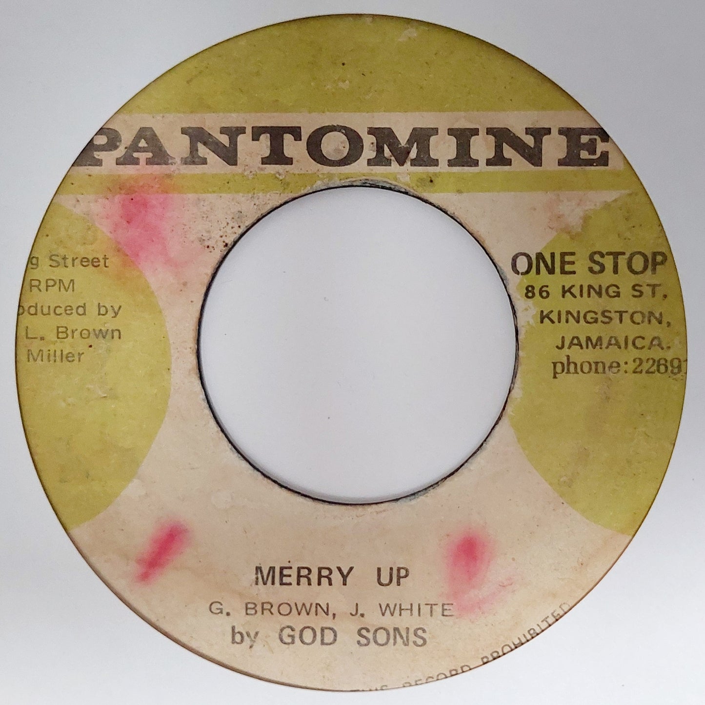 The Shalimars / God Sons - Youths Of Today / Merry Up (Version) God Sons