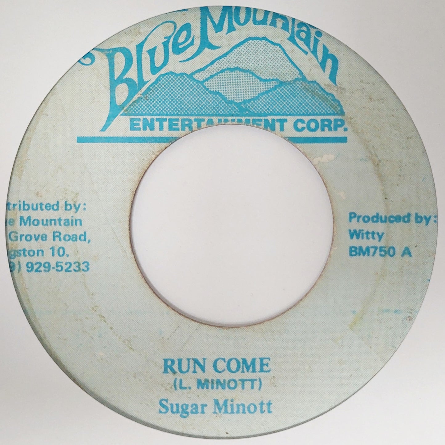 Sugar Minott - Run Come