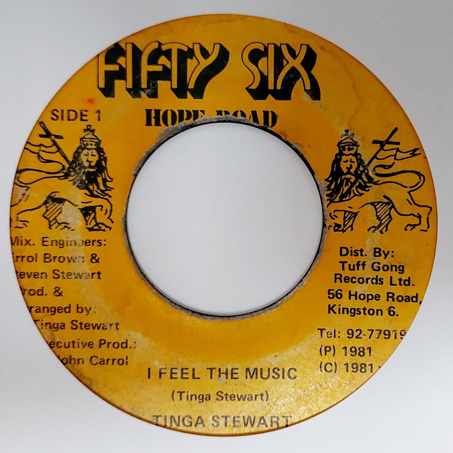 Tinga Stewart - I Feel The Music